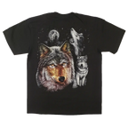 Sofari Collection Men's Wolf Design T-shirt