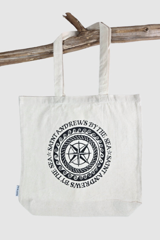 St. Andrews Compass Rose Tote Bag