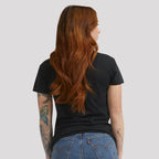 DHCM Women’s Support Blue Collar Longhorn T-Shirt. SBC Graphic Tee