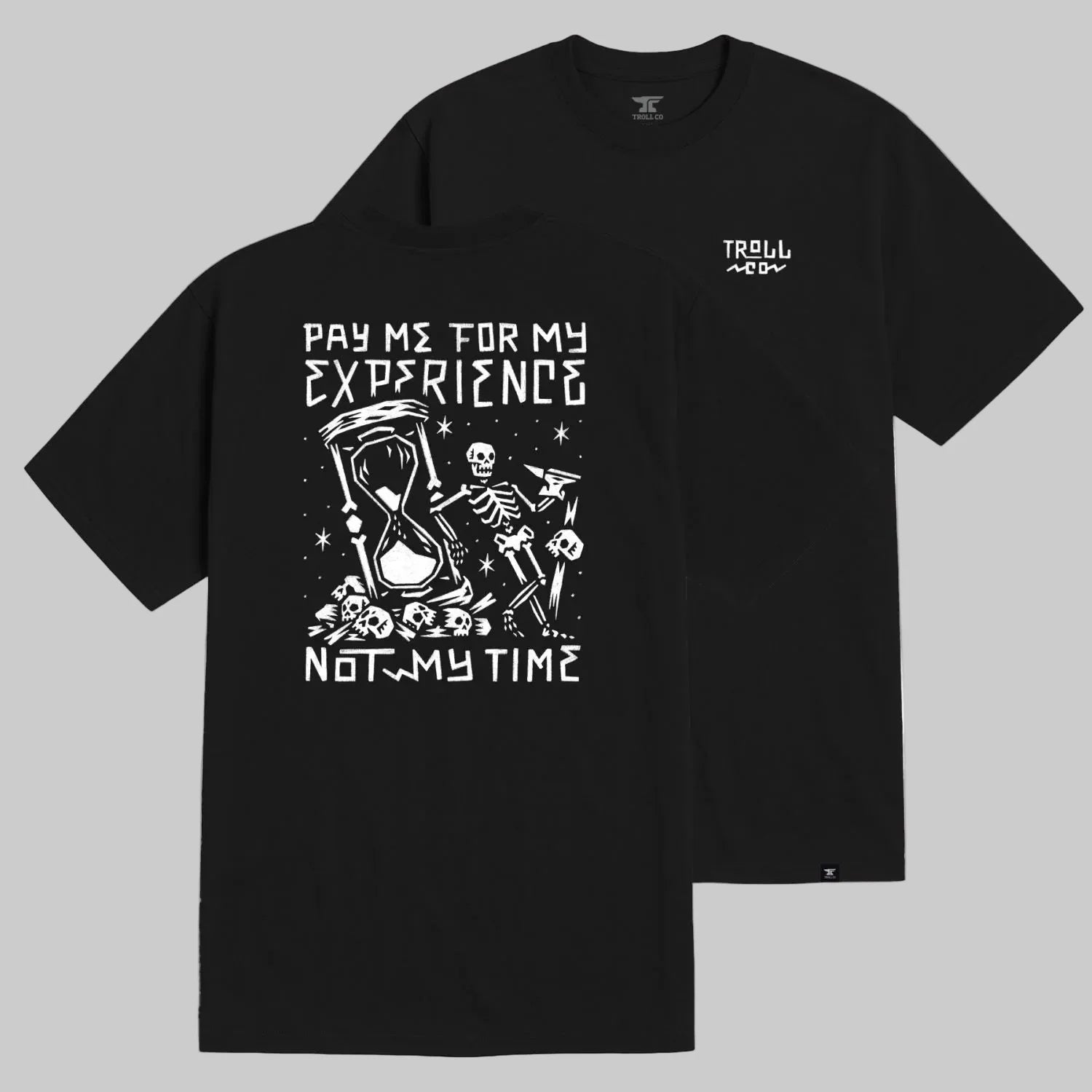 DHCM Men's Pay Me Hourglass T-Shirt