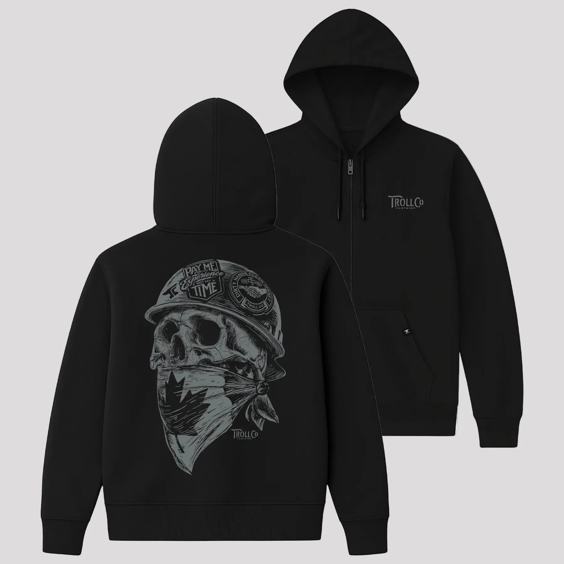 DHCM Men's Headstrong Canada Zip Hoodie | Durable Fleece-Lined Workwear