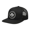 DHCM Anvil Leaf Flat-Brim Trucker Hat