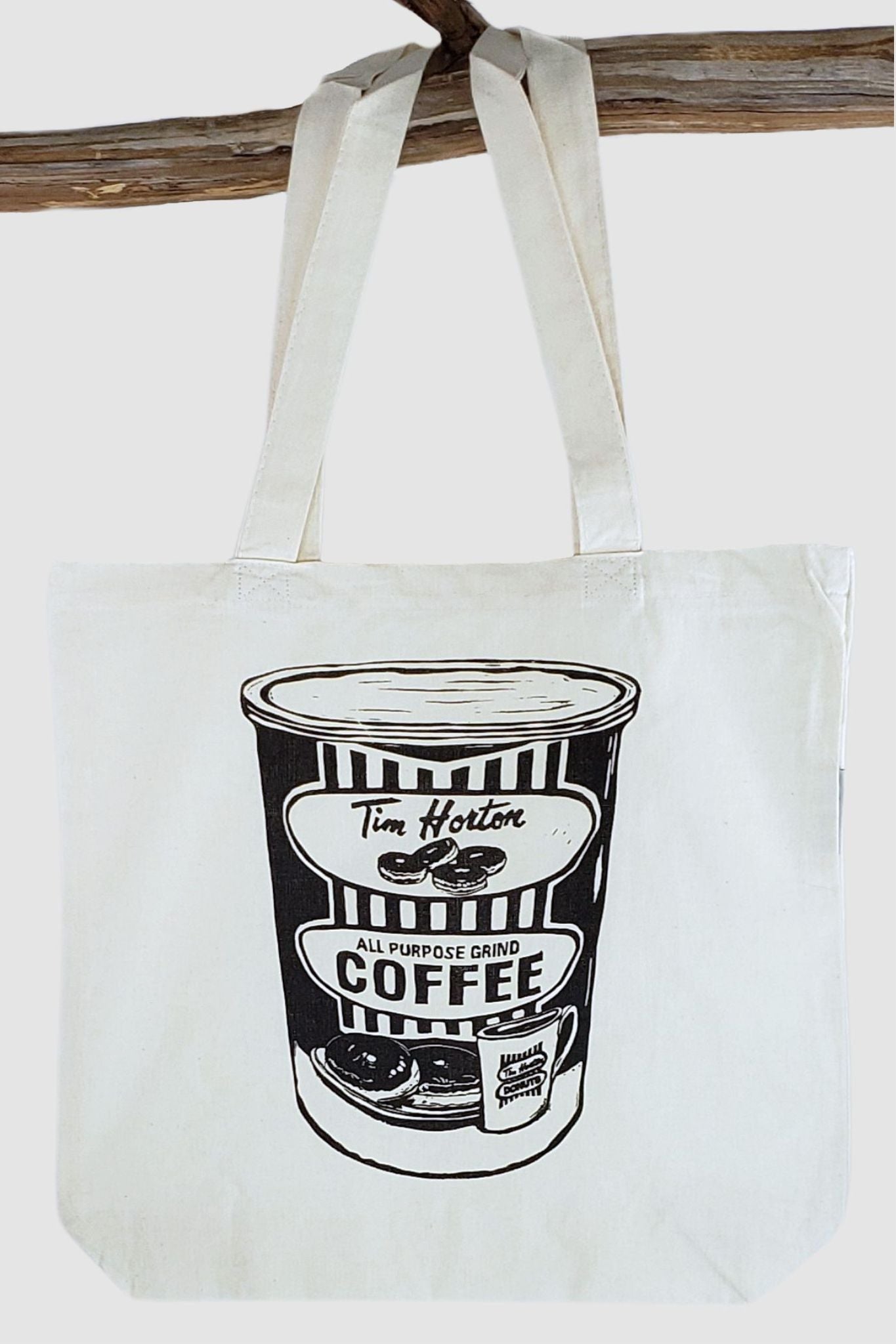 Vintage Tim Hortons Tin Tote Bag