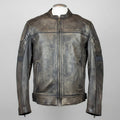 Unik International Men's Reflective Stripe Motorcycle Jacket