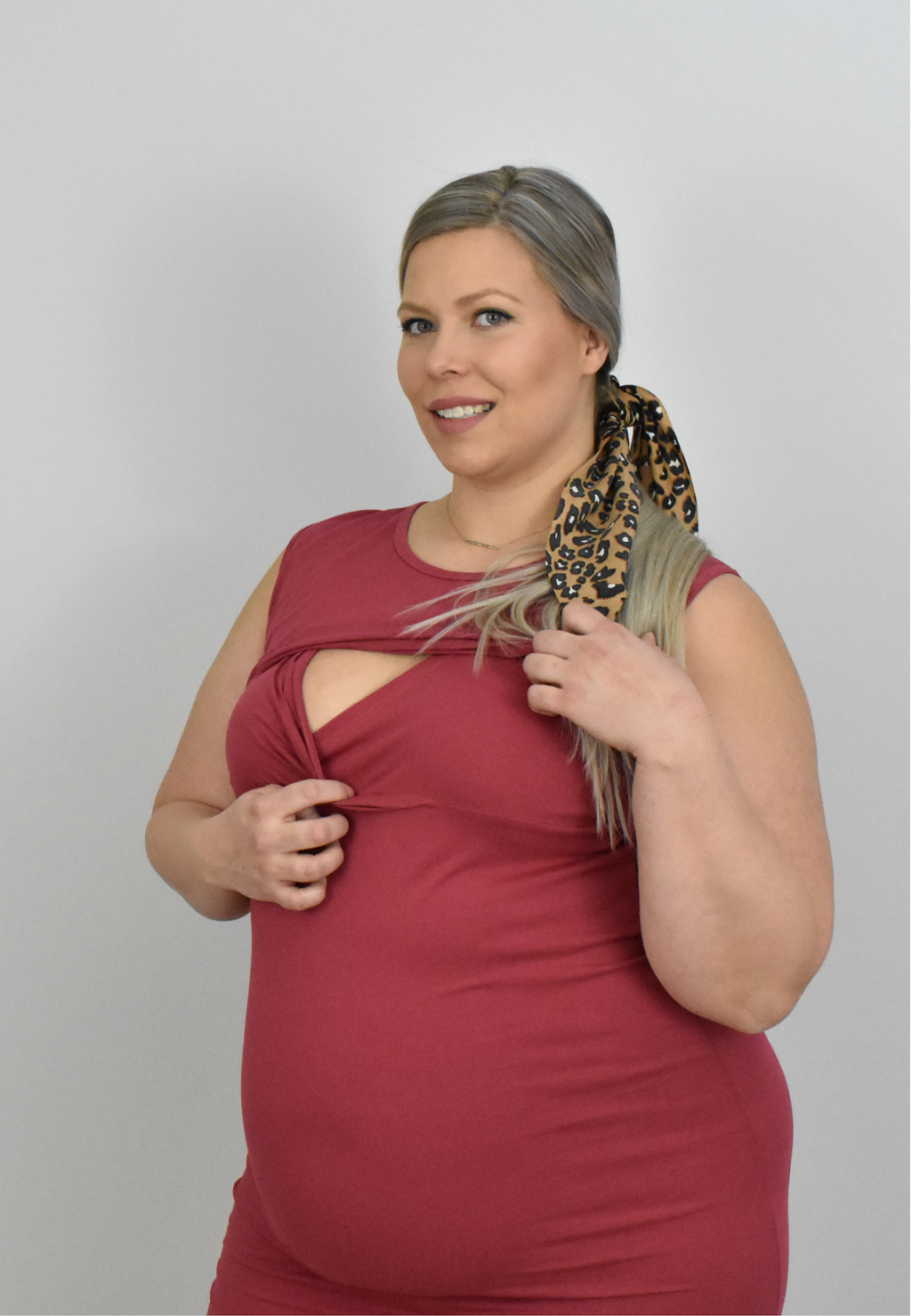 Brittany Maternity and Nursing Dress