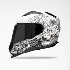 Voss 989 Moto-V Rei Full Face Matte Motorcycle Helmet