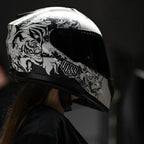 Voss 989 Moto-V Rei Full Face Matte Motorcycle Helmet