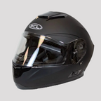 West Coast Leather Full Face Matte Black Motorcycle Helmet