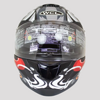 West Coast Leather Monster Skull Full Face Motorcycle Helmet