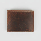 Men’s Steer Embossed Bifold Leather Wallet
