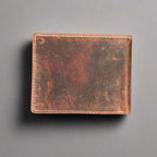 Men’s Skull Embossed Bifold Leather Wallet