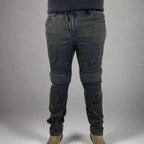 Men’s Armored Motorcycle Riding Jeans. CE-Certified Knee & Hip Armor Denim