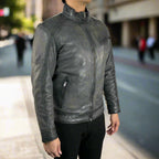Men's Classic Sheep Leather Jacket