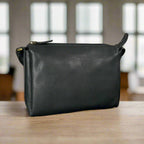 Derek Alexander Zip Top Leather Crossbody Bag