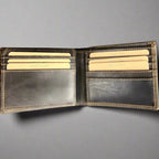 Greenwood Men's Leather Bifold Wallet. Premium RFID Protection Wallet with Flip Compartment
