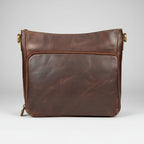Buffalo Leather Crossbody Bag with Card Organizer