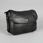 MET Small Flap Crossbody Bag with Dual Zipper Compartments