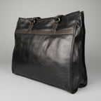 MET Women's Cow Leather Tote Bag with Dual Handles