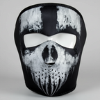 ZANheadgear Full Face Black Skull Neoprene Mask