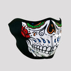 ZANheadgear Half Mask Neoprene Muerte Skull