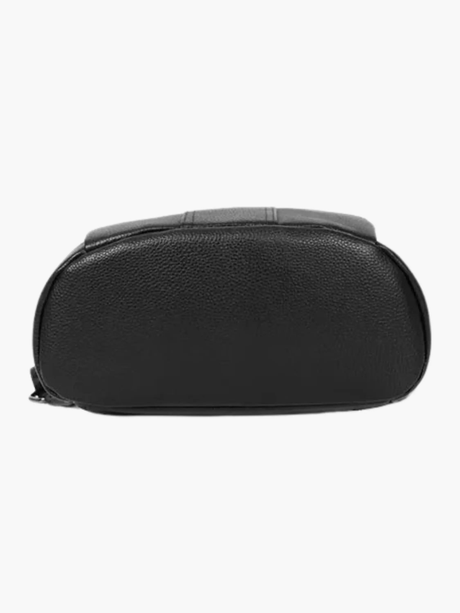 Elthia | Classic Black Convertible Leather Backpack – Timeless & Versatile