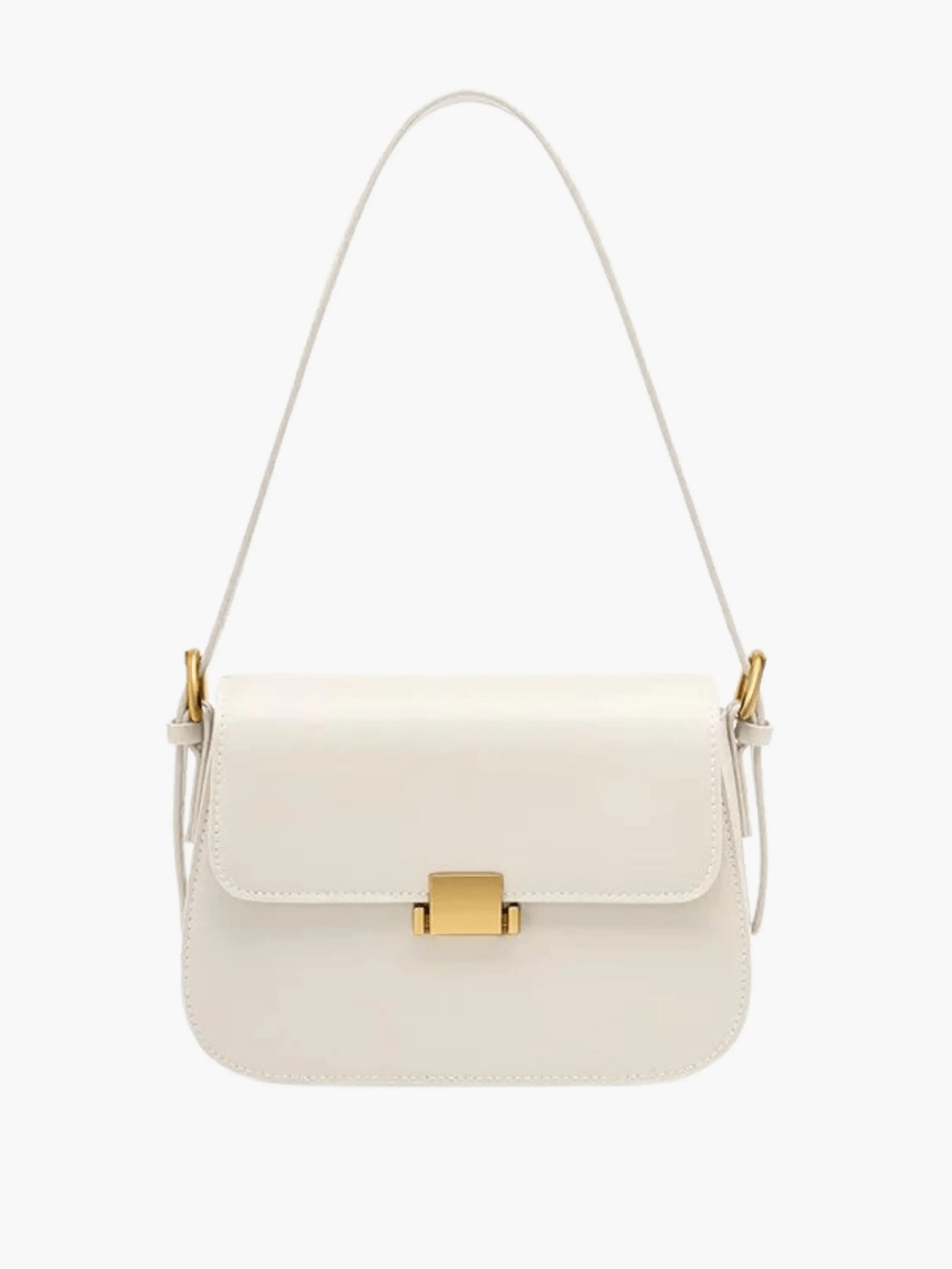 Celine | Luxe Brown Leather Shoulder Bag – Classic & Refined