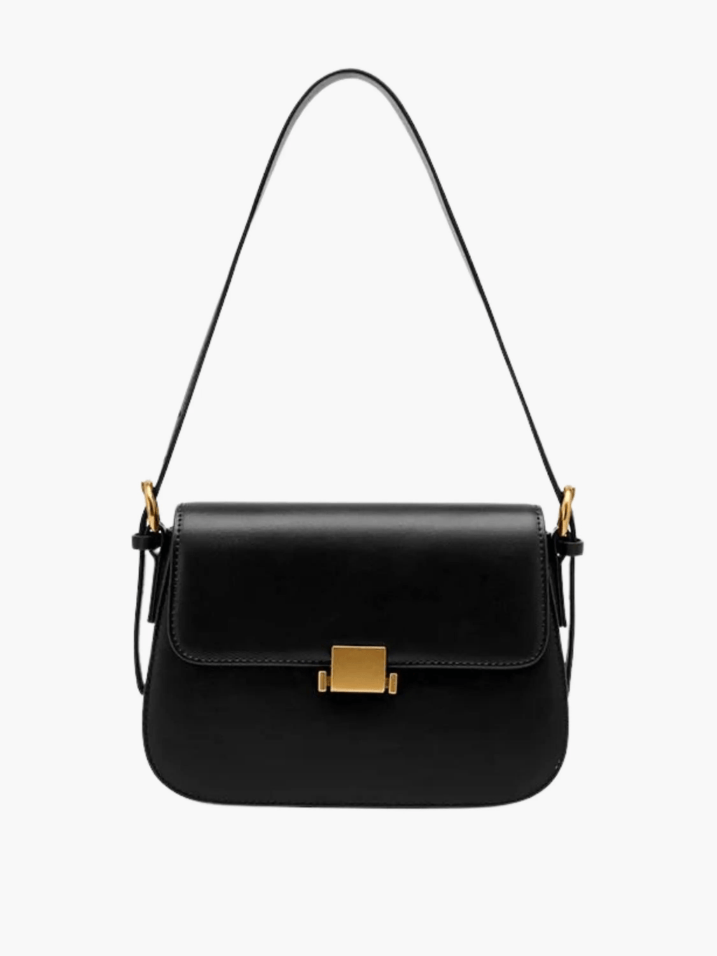 Celine | Luxe Brown Leather Shoulder Bag – Classic & Refined