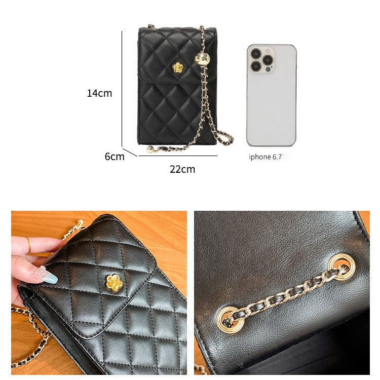 Calindra | Quilted Leather Crossbody Bag – Classic Elegance & Chic Design