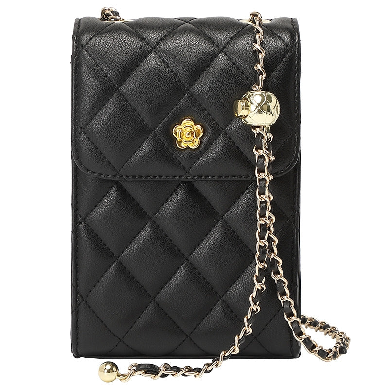 Calindra | Quilted Leather Crossbody Bag – Classic Elegance & Chic Design