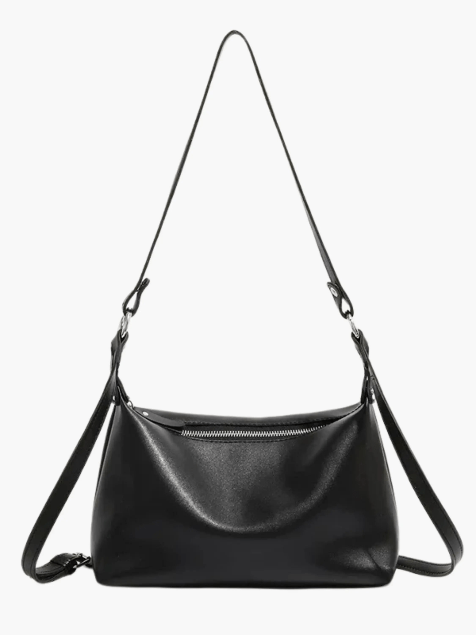 Avaris | Luxe Sky Blue Leather Crossbody Bag – Sleek & Versatile