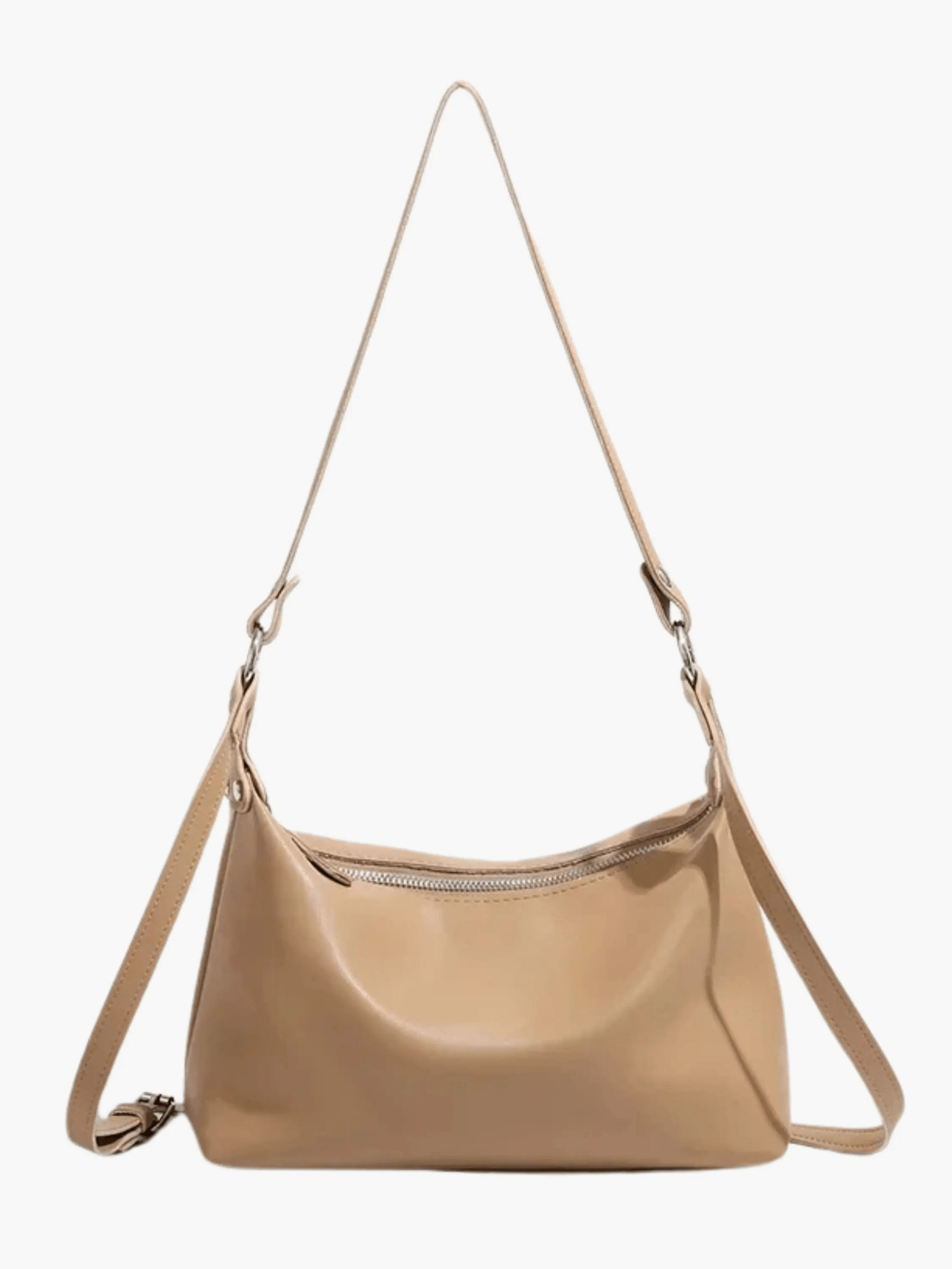 Avaris | Luxe Sky Blue Leather Crossbody Bag – Sleek & Versatile