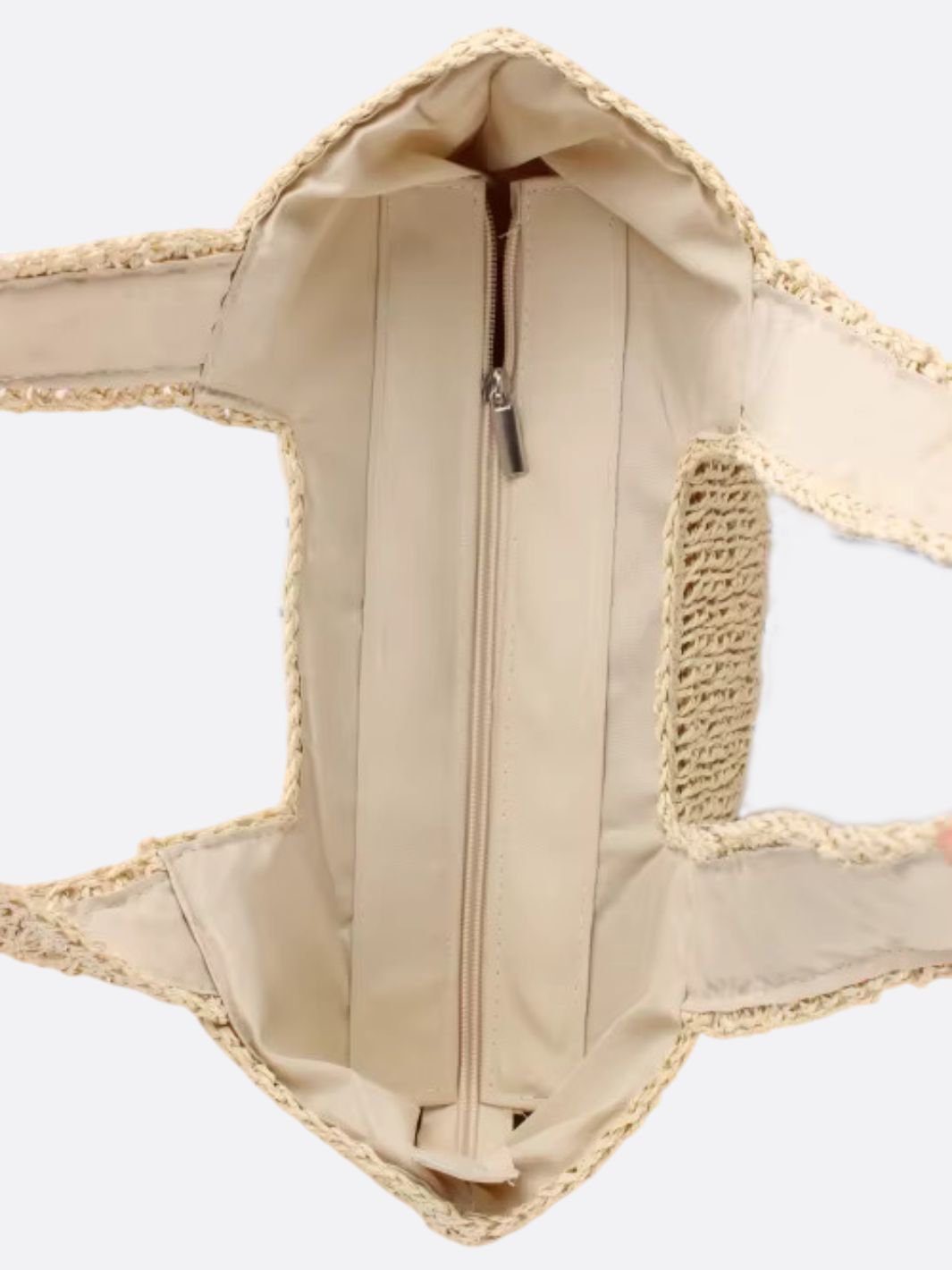 Square Woven Tote Bag – Minimalist Handcrafted Shoulder Bag