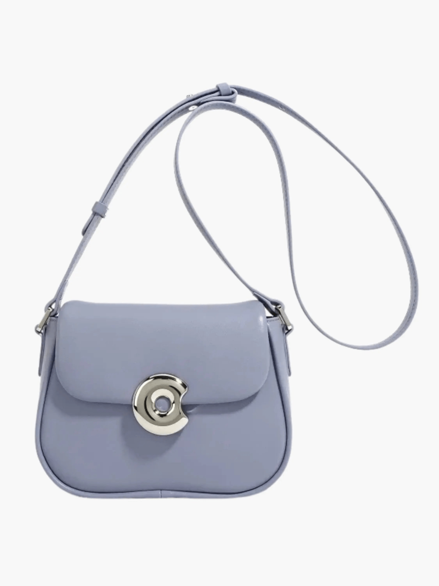 Celeste | Periwinkle Crossbody Bag – Modern Chic & Elegance