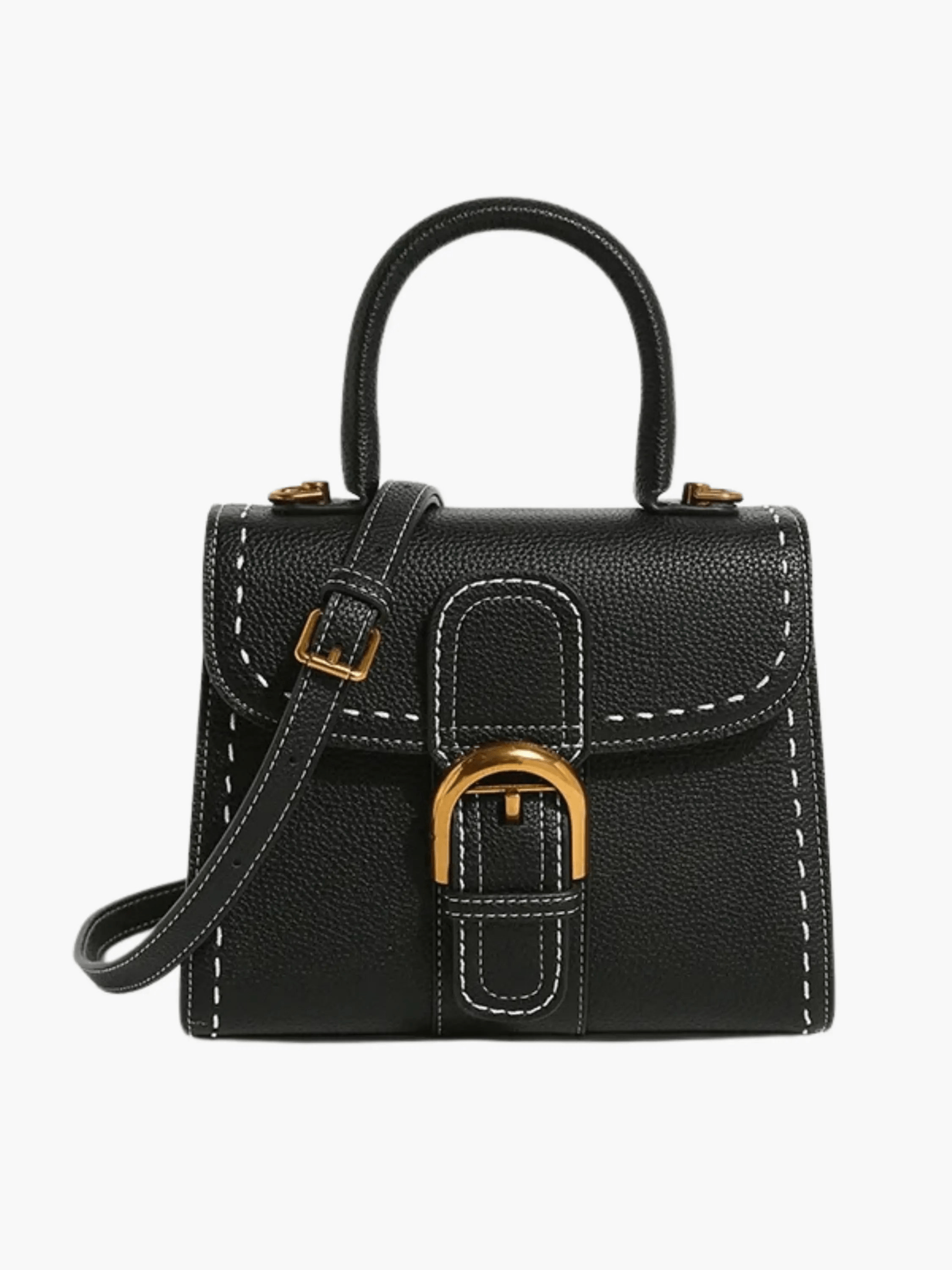 Amelia | Chic Ivory Mini Top Handle Bag – Sophisticated & Stylish