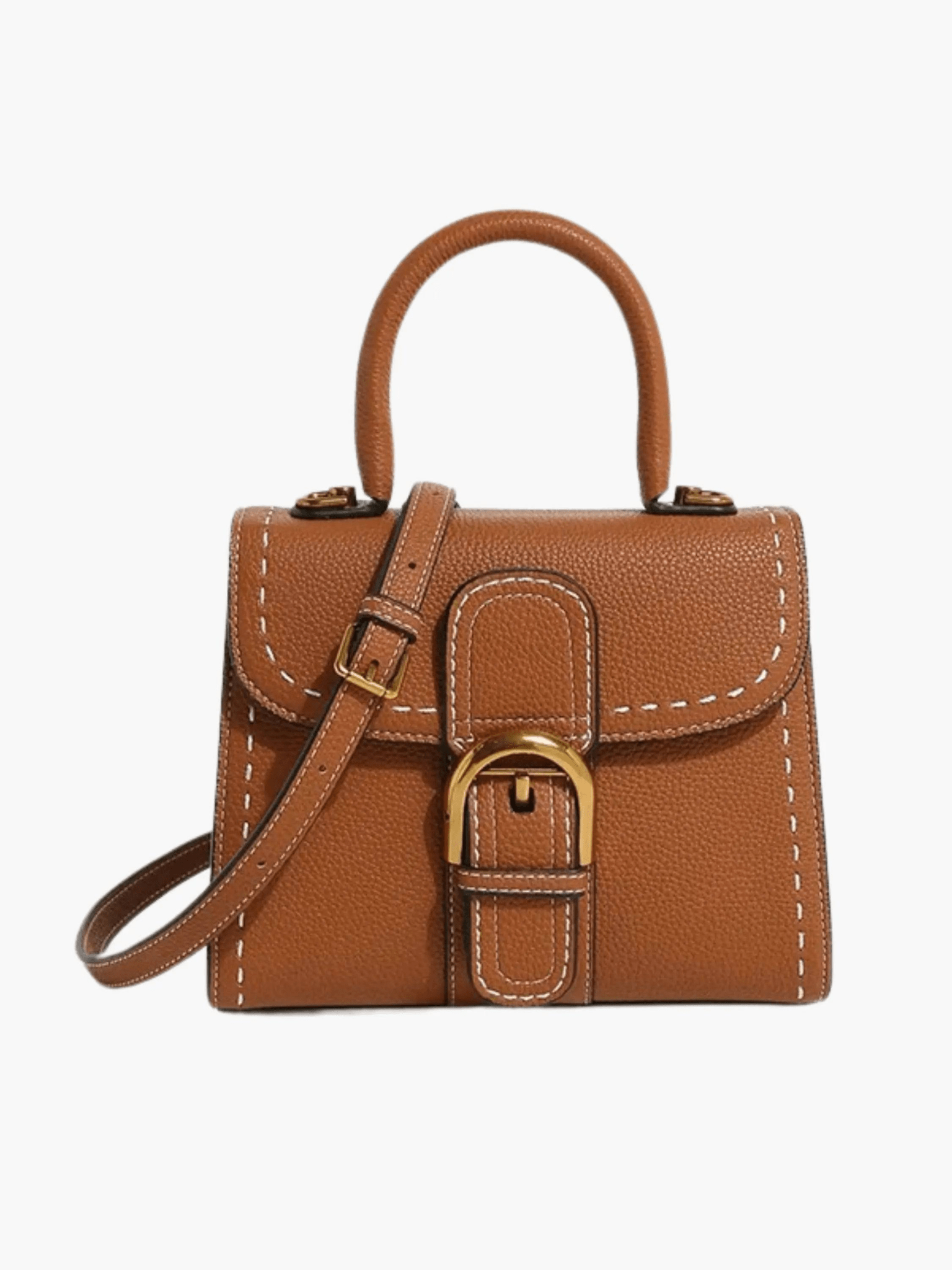 Amelia | Chic Ivory Mini Top Handle Bag – Sophisticated & Stylish