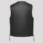 Unik International Men's Laced Side Motorcycle Vest
