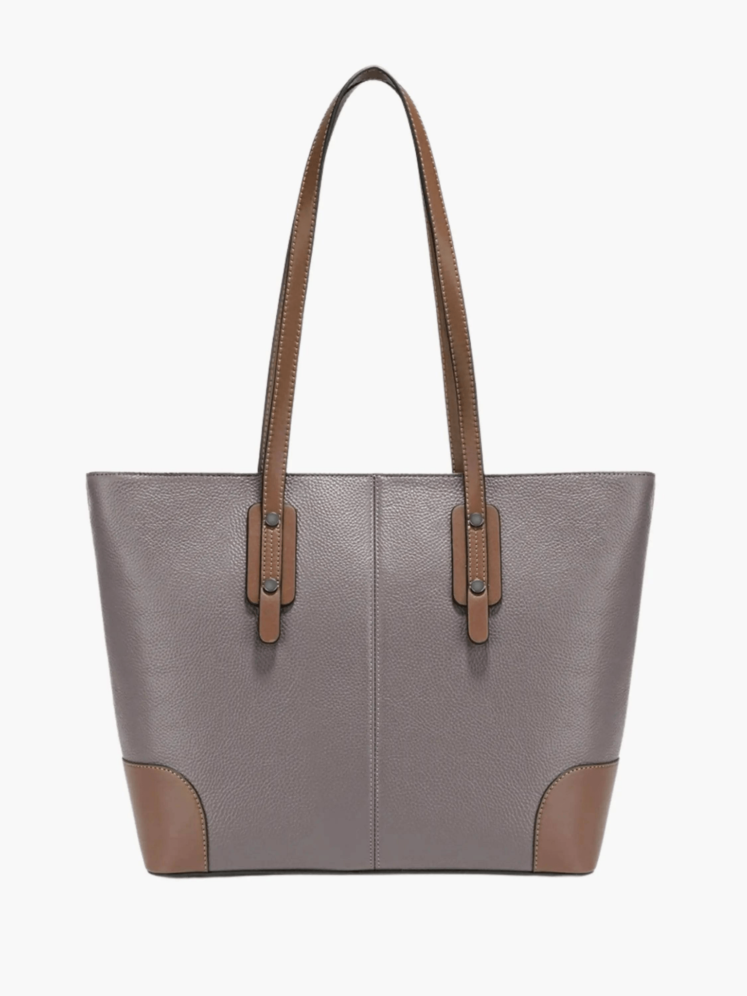 Elma | Classic Two-Tone Tote Bag – Everyday Elegance