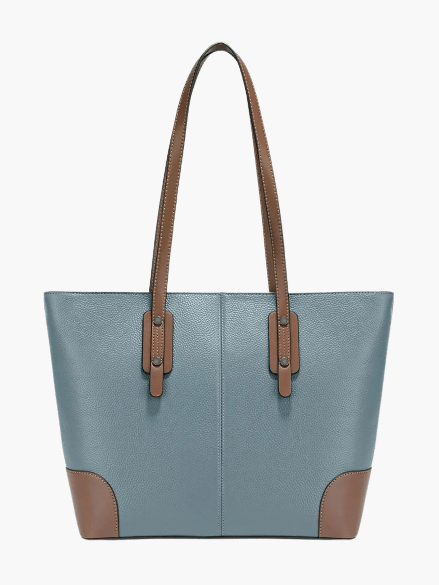 Elma | Classic Two-Tone Tote Bag – Everyday Elegance