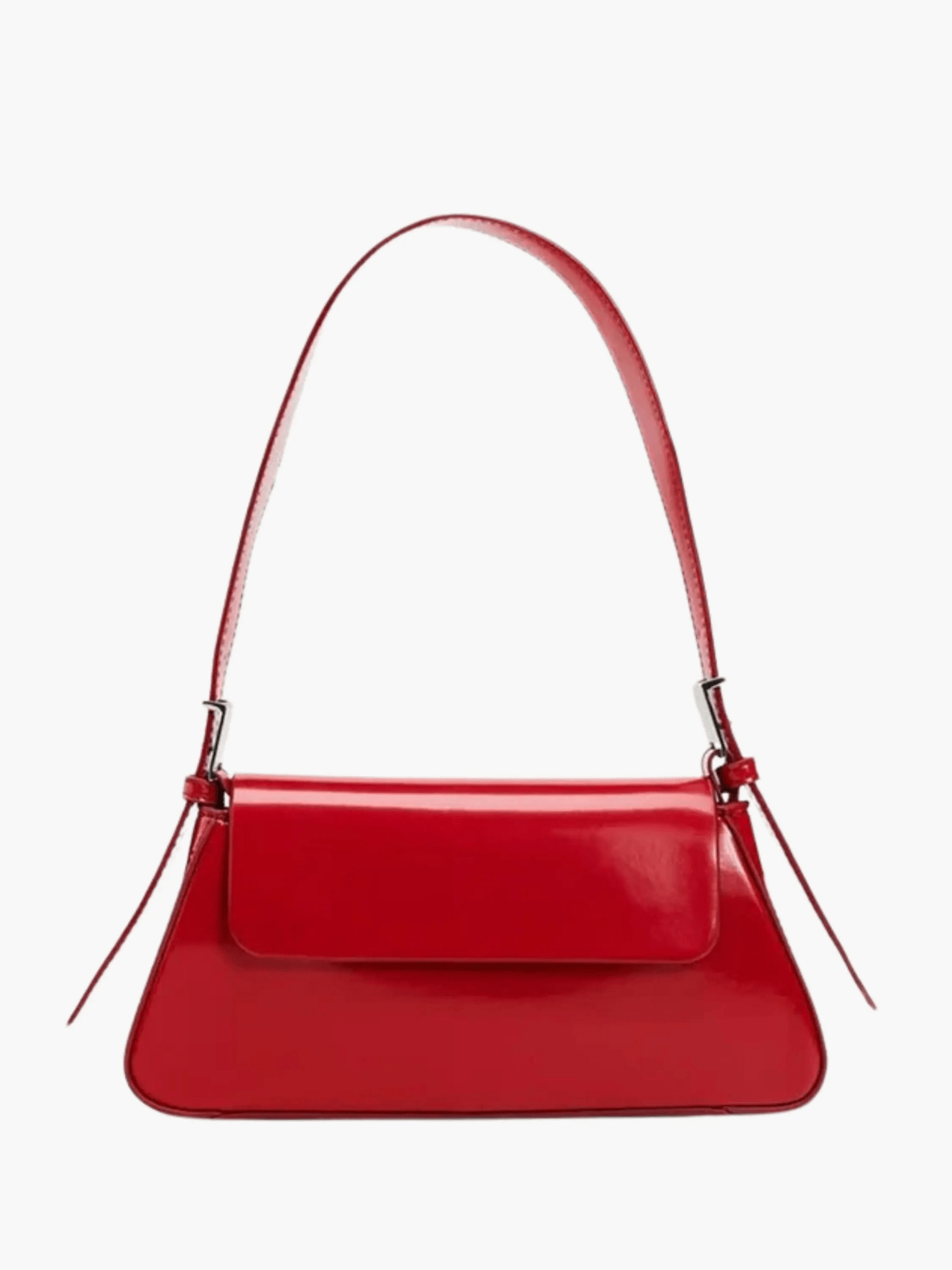 Amara | Black Minimalist Shoulder Bag – Timeless & Elegant