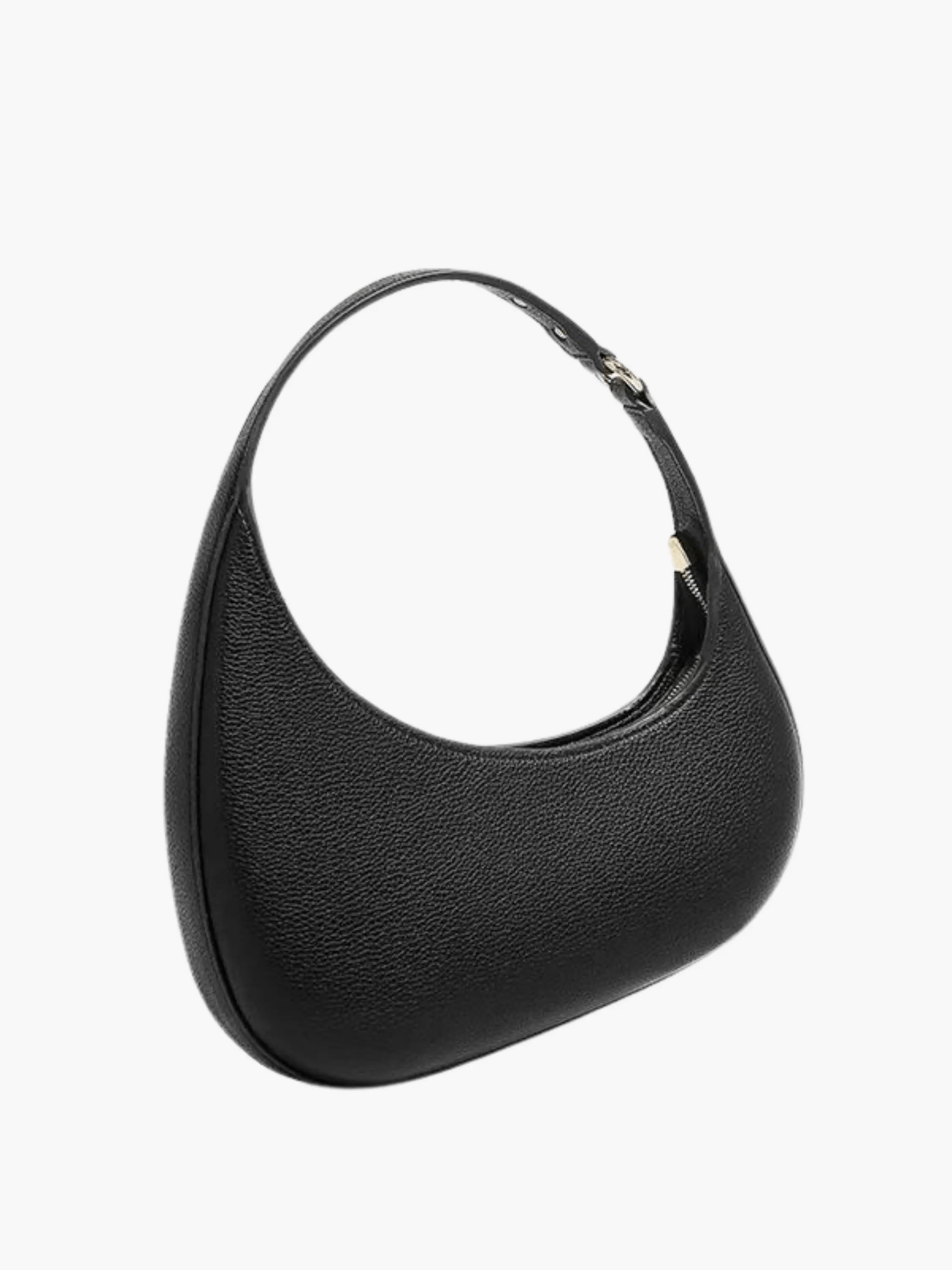 Myrrisa | Luxe Taupe Leather Shoulder Bag – Minimal & Chic