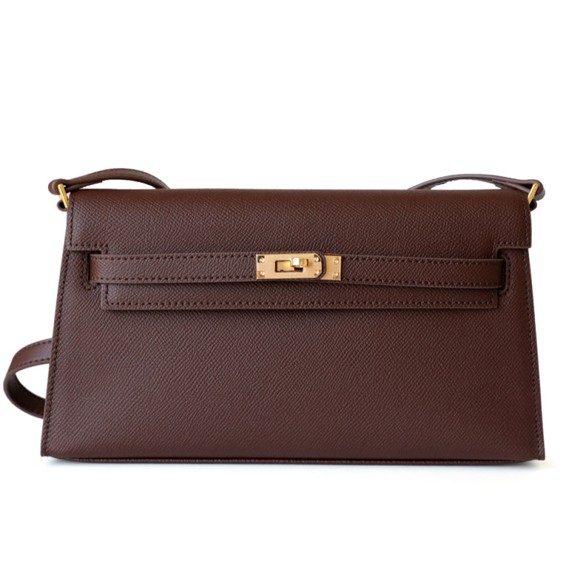 Valencia Elegant Black Leather Shoulder Bag – Timeless Sophistication & Versatility