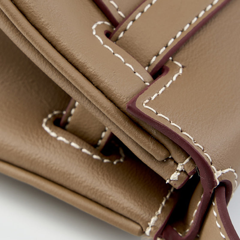 Sienna | Elegant Soft Leather Shoulder Bag with Mini Pouch – Chic & Functional