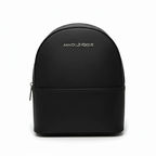 Petit Sac à dos Classique en Cuir noir convertible - Caroline