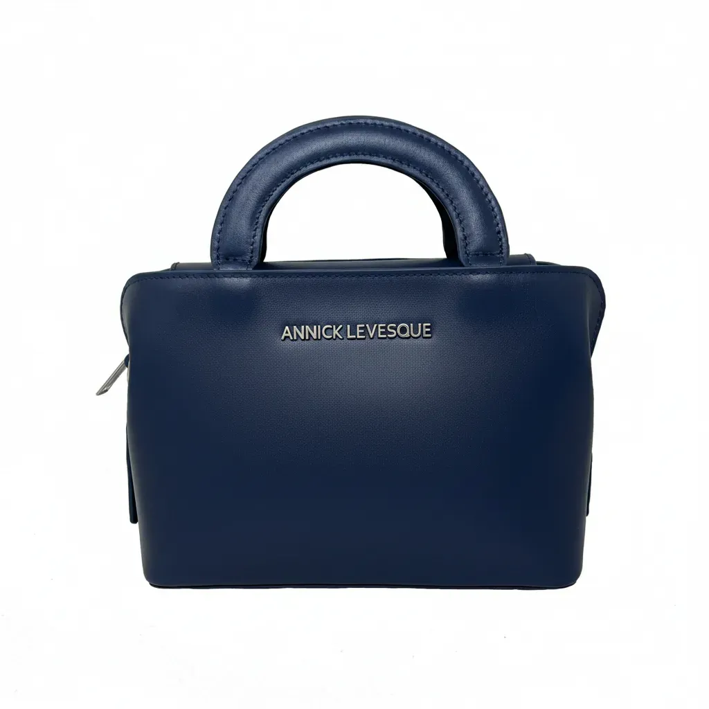 Sac à main deux en un, bleu Marine | Clarence - PRÉCOMMANDE