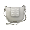Sac à main en Cuir Perlé, 2-en-1, Isabelle