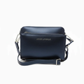Petit Sac bandoulière avec porte carte détachable bleu marine | Kennedi
