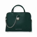 Sac à Main en Cuir vert foncé | Miranda