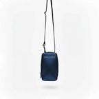 Petit Sac à bandoulière en Cuir Bleu Marine | Marie-Pierre