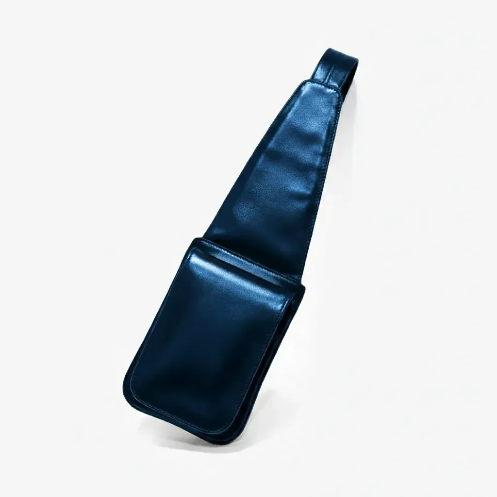 Sac bandoulière Unisexe, Metallic Blue, Bobbie