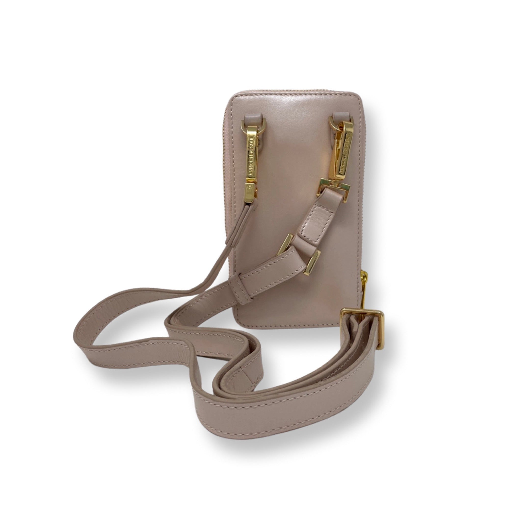 Petit sac à bandoulière rose poudre | Marie-Josée